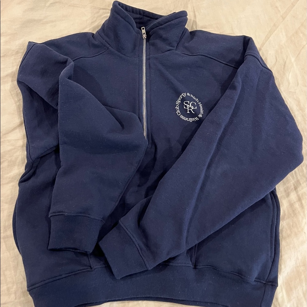 Sporty & Rich Quarter zip